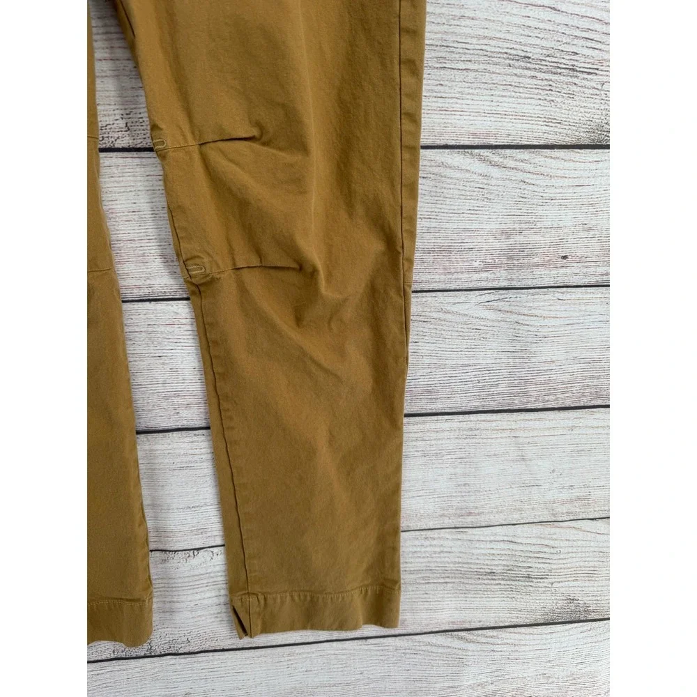 Kathmandu Hiking Adventure Pants Mens Large Brown Elastic Waist Stretch